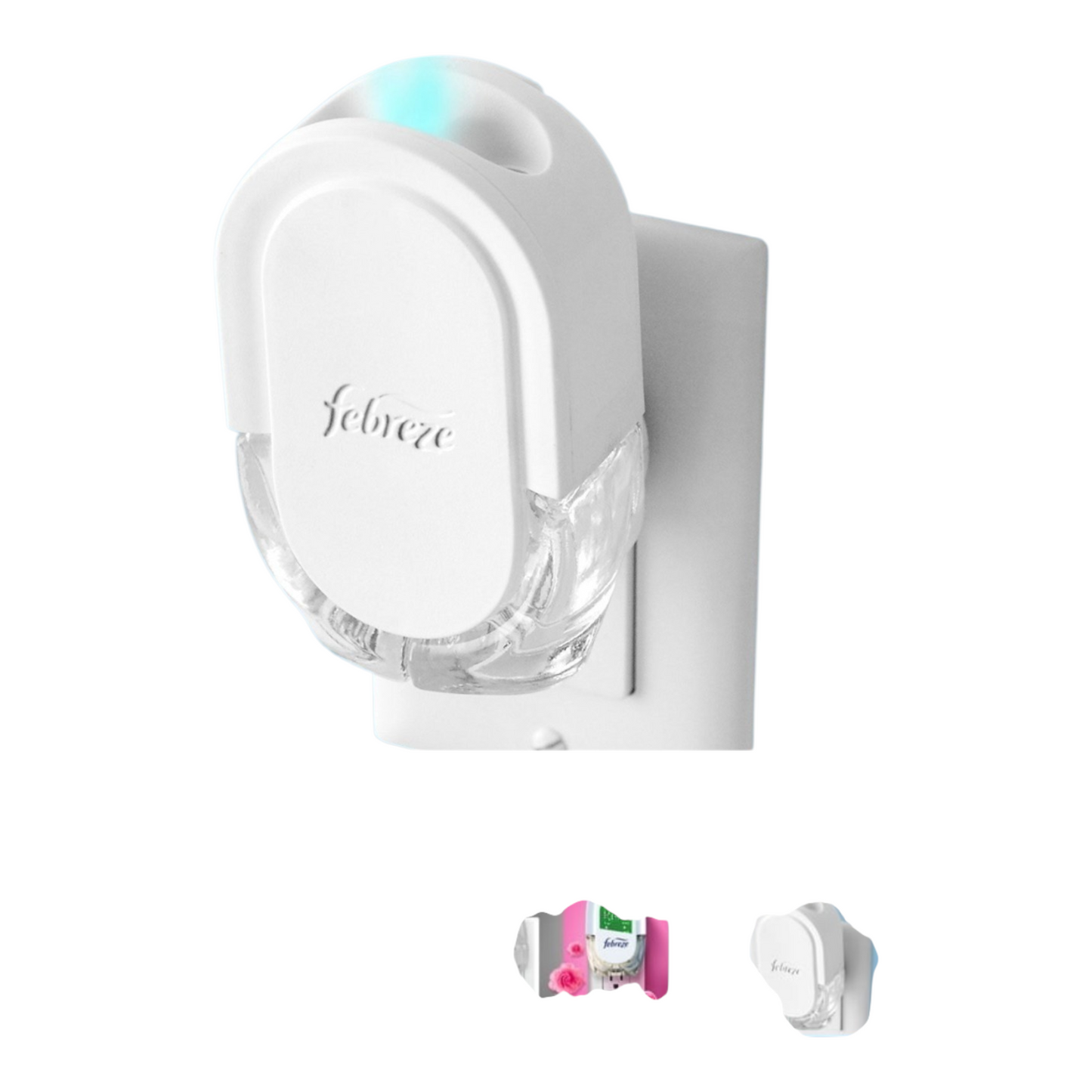 Febreze Plug In Air Fresheners, Mediterranean Lavender, April Downy, Odor Eliminator For Strong Odors 5 Oil Refills