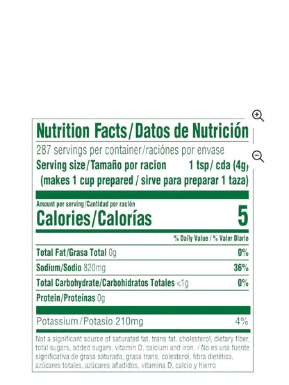 Pack of 2 Knorr Chicken Flavor Bouillon Powder 40.5oz.