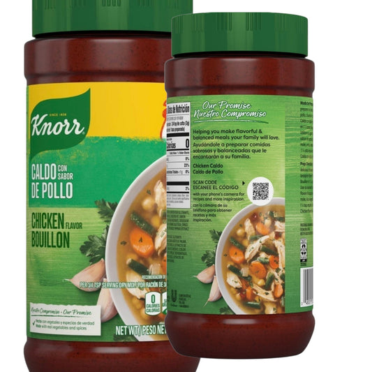 Pack of 2 Knorr Chicken Flavor Bouillon Powder 40.5oz.