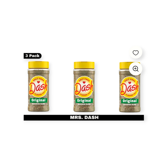 Mrs. Dash Original Salt-Free Seasoning 10 oz ( Pack of 3) Herb & Spice Blend