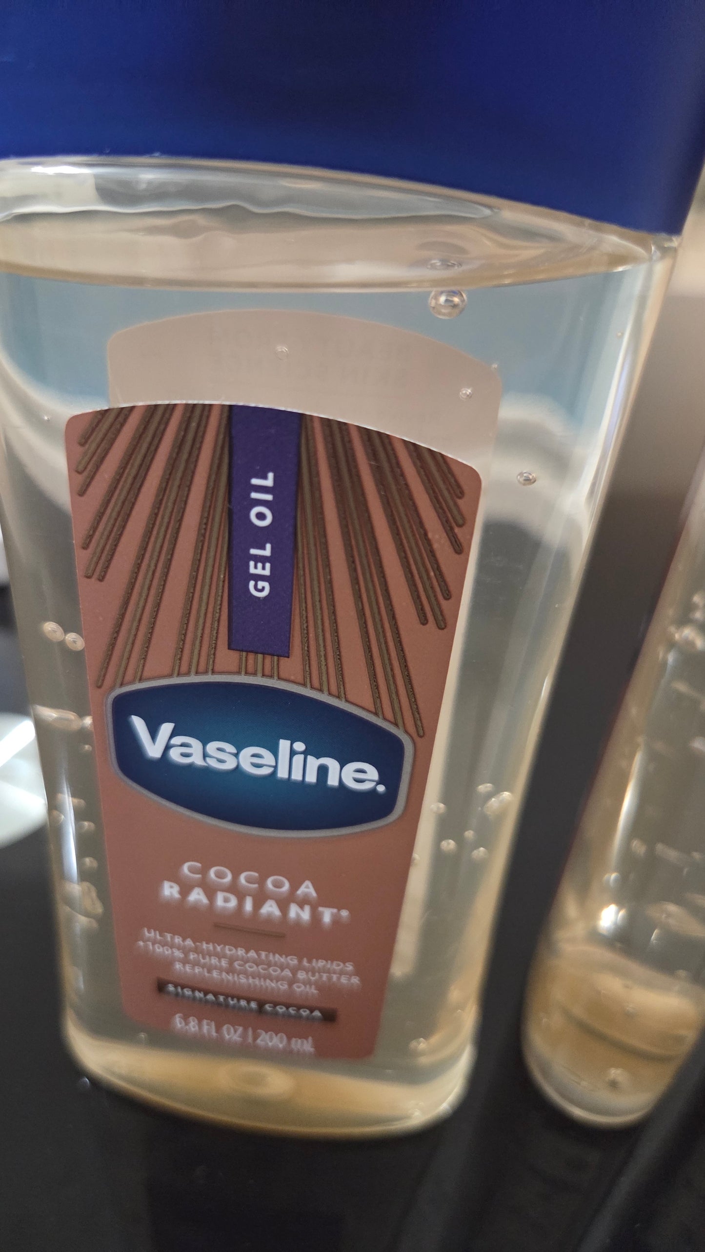 Vaseline Cocoa  Radiant Gel oil. 6.8oz Ultra Hydrating Lipids  (6 Bottles )