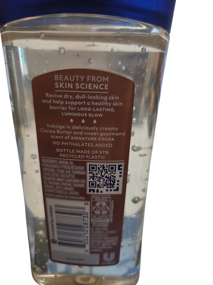 Vaseline Cocoa  Radiant Gel oil. 6.8oz Ultra Hydrating Lipids  (6 Bottles )
